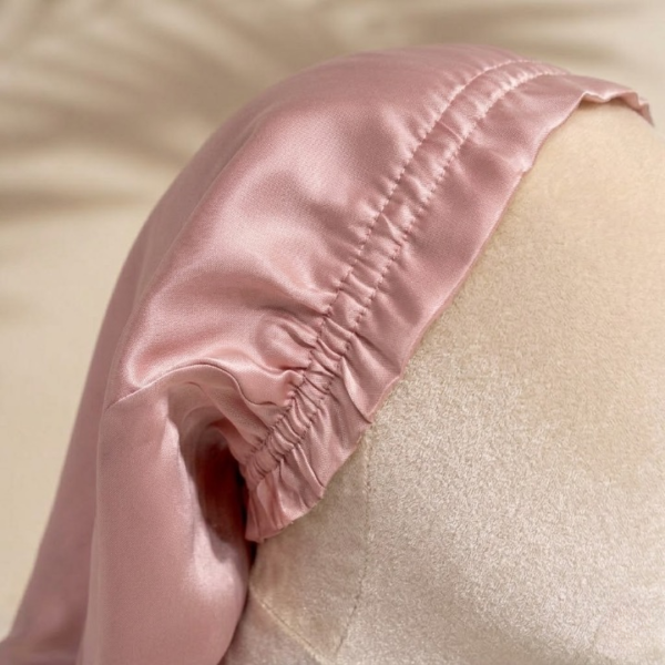 Bonnet de nuit en soie de mûrier – Modèle court
