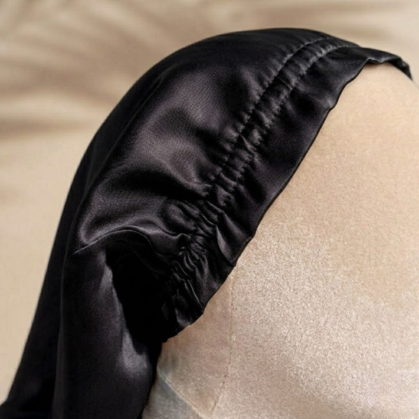 Bonnet de nuit en soie de mûrier – Modèle court