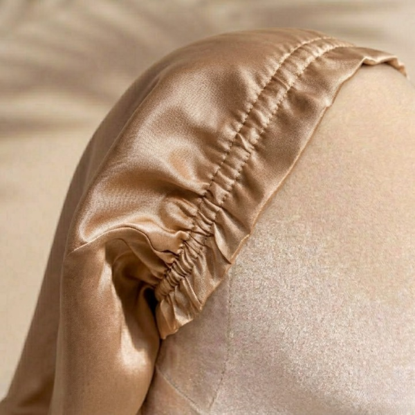 Bonnet de nuit en soie de mûrier – Modèle court